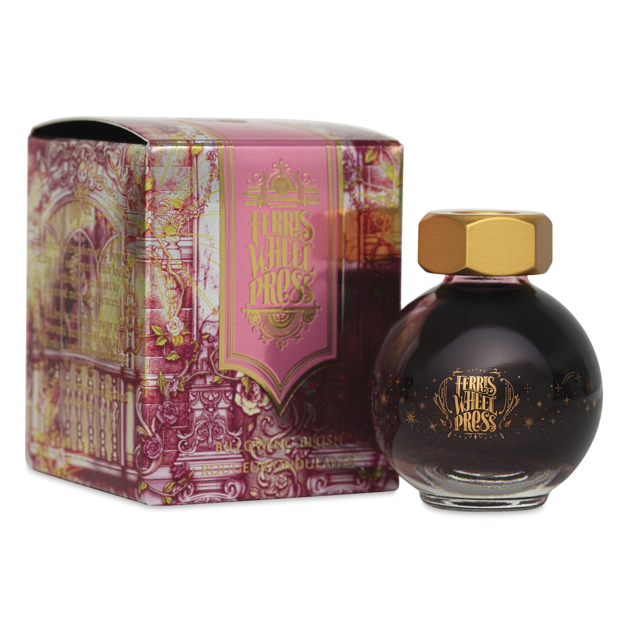 Ferris Wheel Press Ferritales Fountain Pen Ink - Billowing Blush, 20 ml